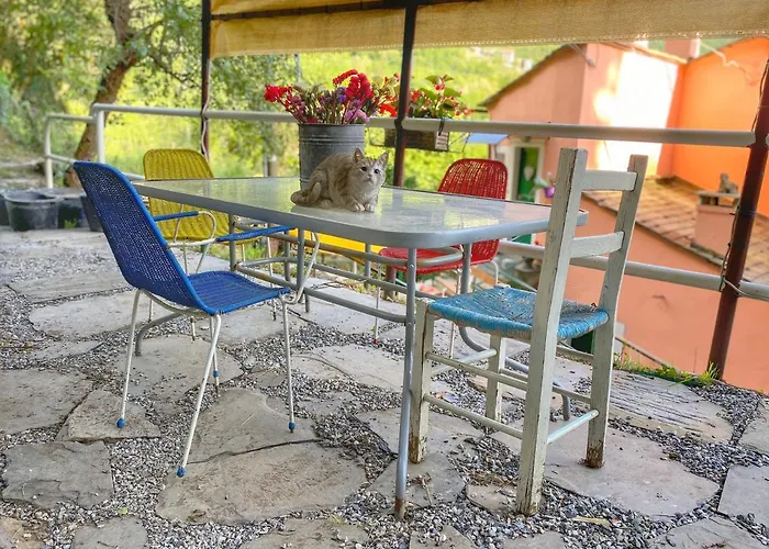 La Casa Con Giardino Tra Borghi, Boschi Cascate E Natura דירה Borzonasca